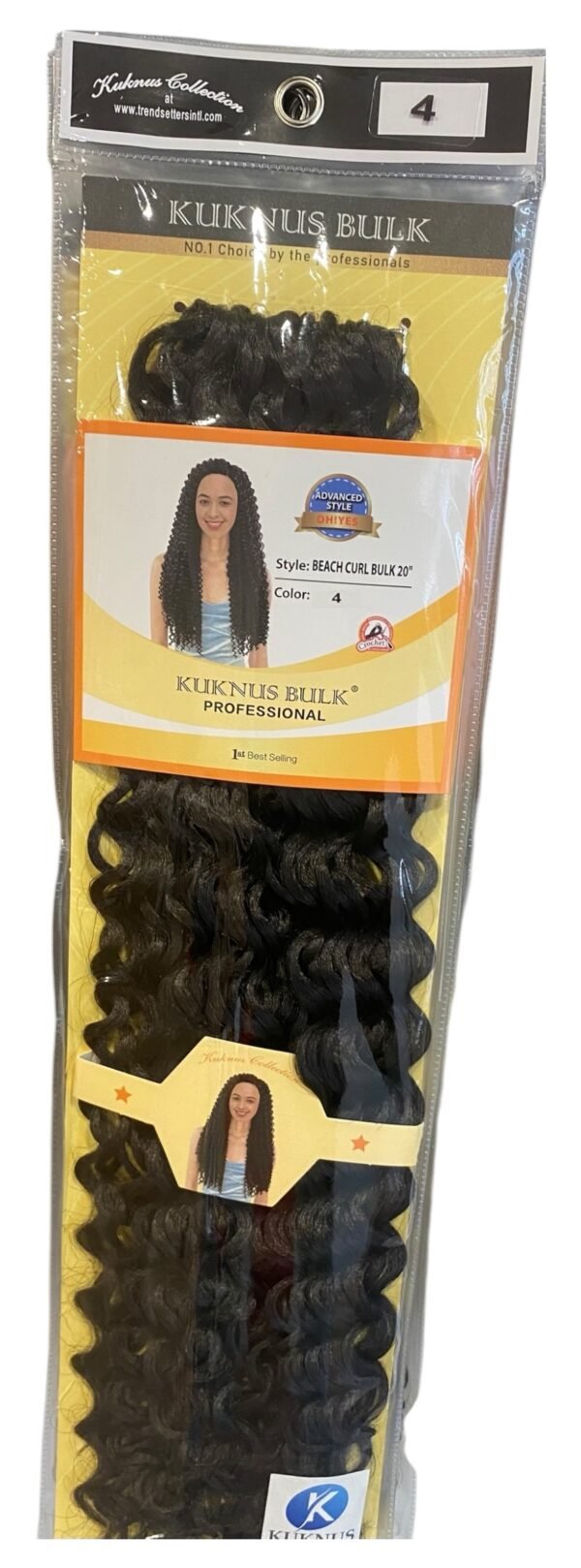 Beach curl bulk 20” col 1