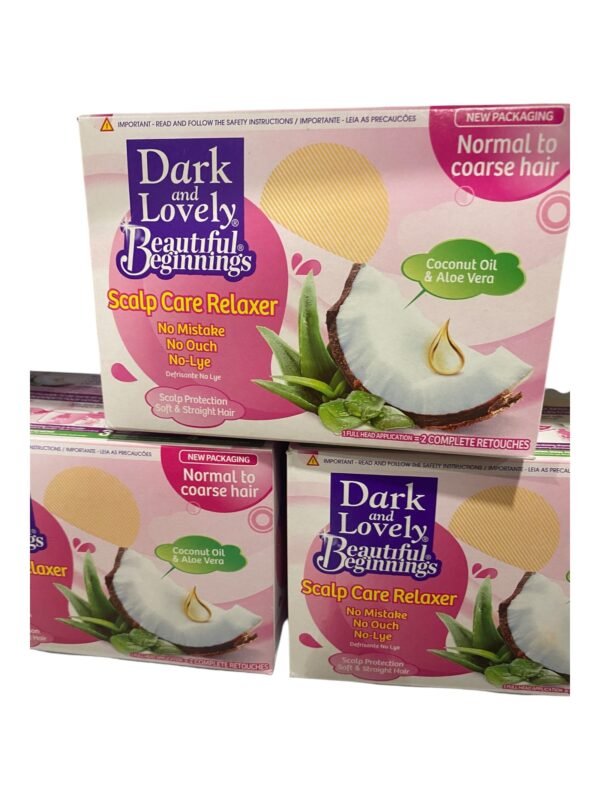 Dark & lovely beautiful beginnings (pink/ normal)