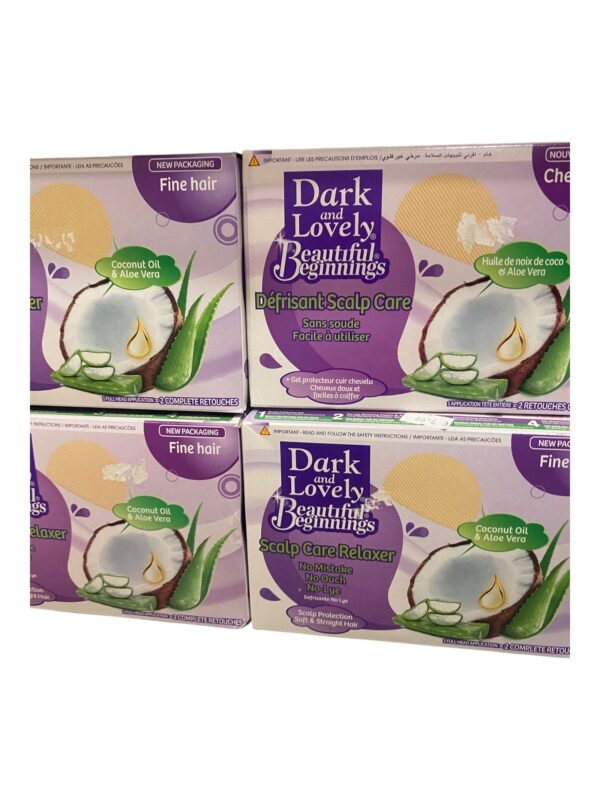 Dark & lovely beautiful beginnings (pink/ normal) - Image 2