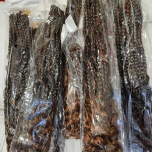 Crochet Boho braids 14" col1B/30 (pack of 4)