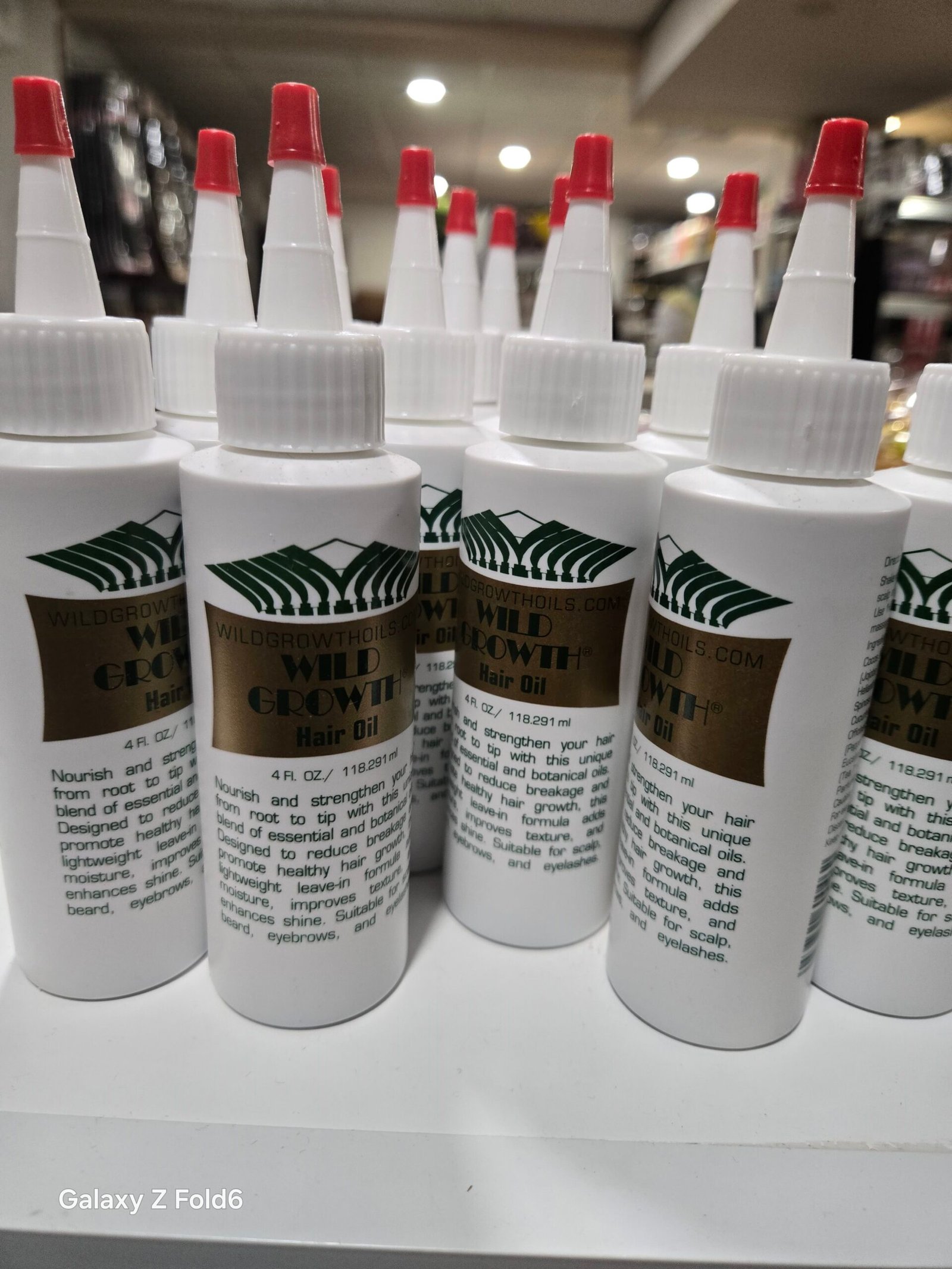 Wild growth hair oil