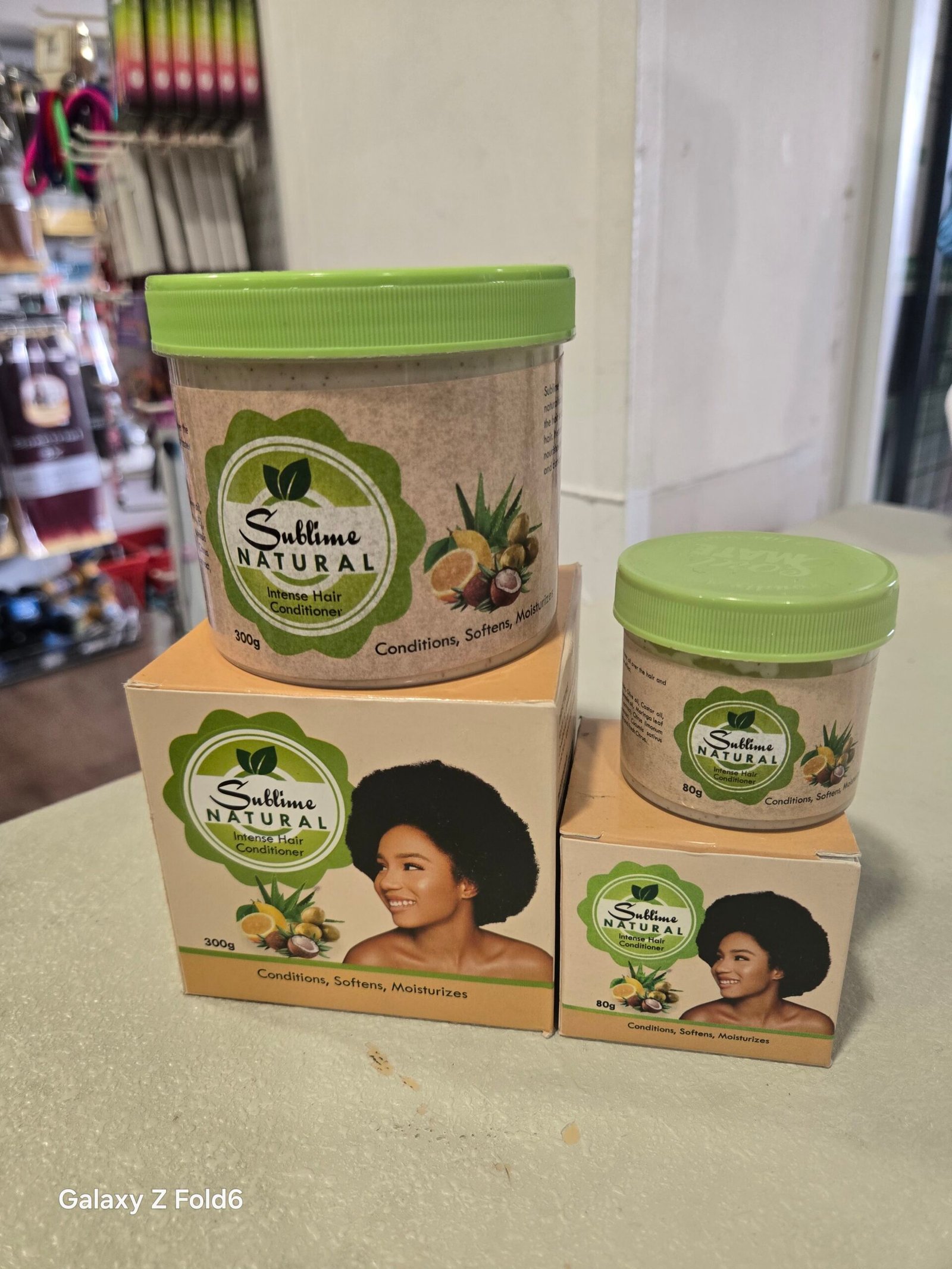 Sublime natural intense leave in conditioner 80g