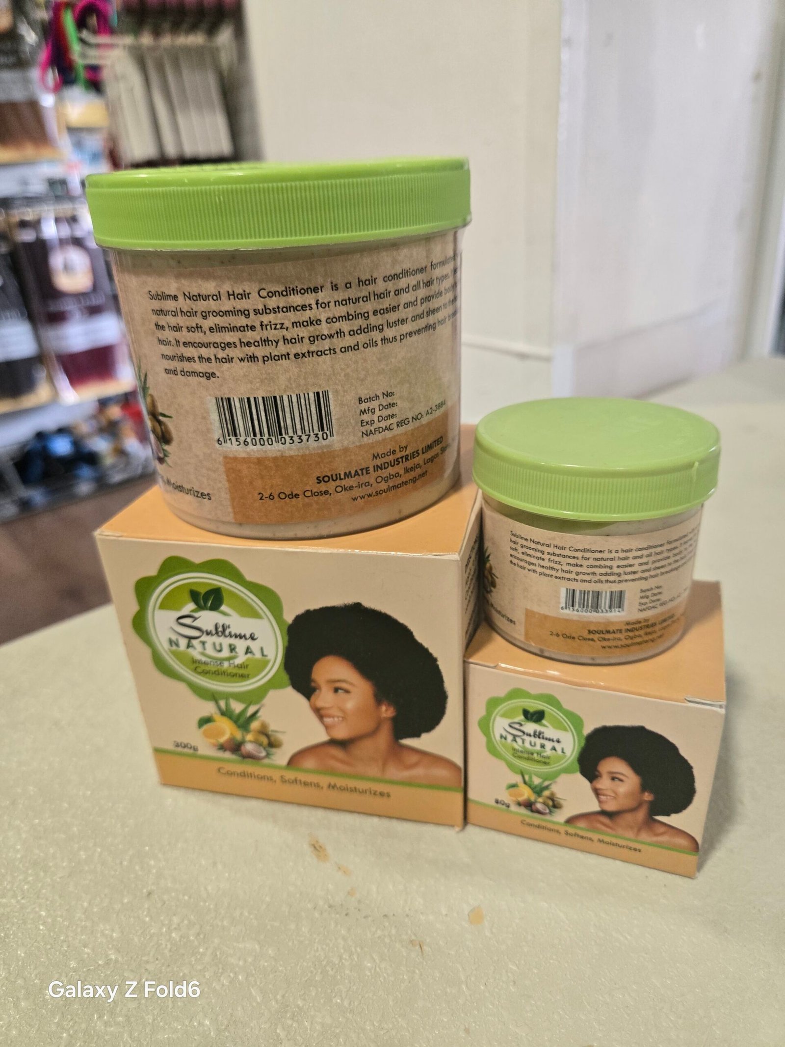 Sublime natural intense leave in conditioner 80g - Image 3