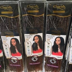Cherish passion twists 18" col Caramelt