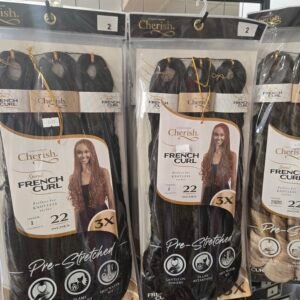 Cherish French curl 22" col 2