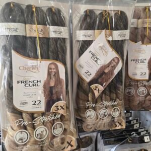 Cherish French curl 22" col 
T1B/27/613