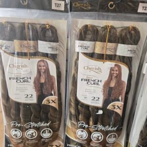 Cherish French curl 22" col T27