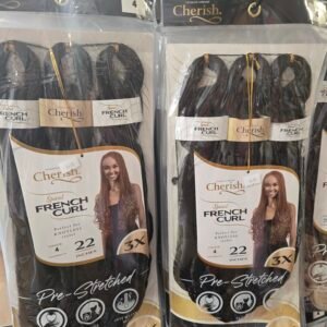 Cherish French curl 22" col 4