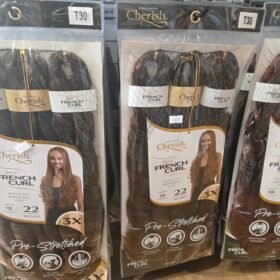 Cherish French curl 22" col T30