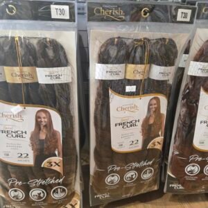 Cherish French curl 22" col T30